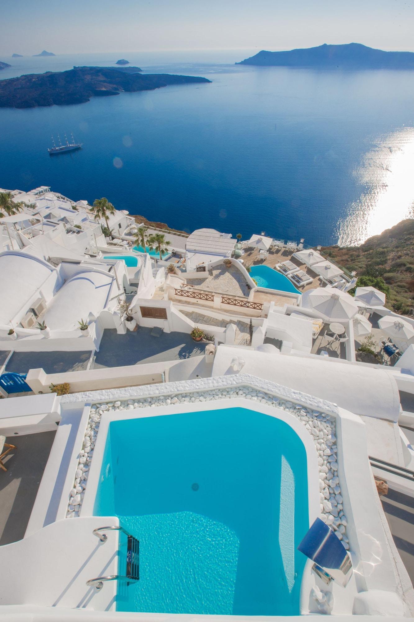 Chic Hotel Santorini Firostefani Esterno foto